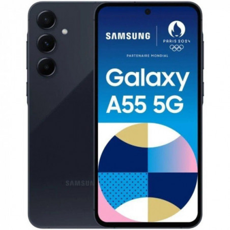 Smartphone Samsung Galaxy A55 Enterprise Edition 8GB 128GB 6.6' 5G Negro Eclipse