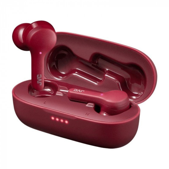 Auriculares Bluetooth JVC HA-A8T con estuche de carga Autonomía 6h Rojos