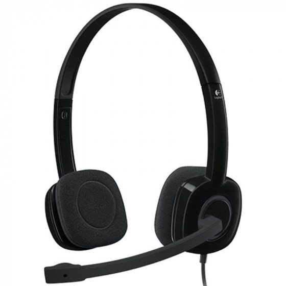 Auriculares Logitech H151 con Micrófono Jack 3.5 Negros