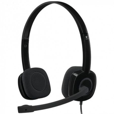 Auriculares Logitech H151 con Micrófono Jack 3.5 Negros