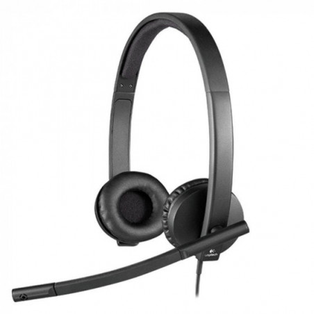 Auriculares Logitech H570E con Micrófono USB Negros