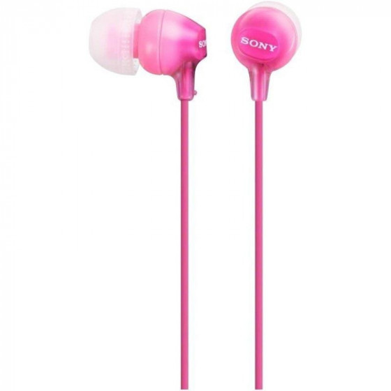 Auriculares Intrauditivos Sony MDREX15LPP Jack 3.5 Rosas