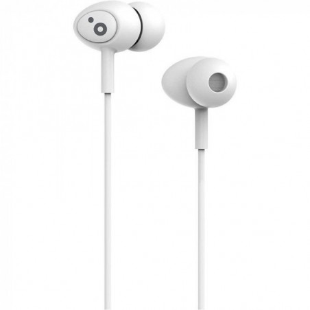 Auriculares Intrauditivos Sunstech Pops con Micrófono Jack 3.5 Blancos