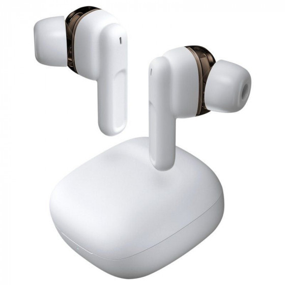 Auriculares Bluetooth Mars Gaming MHIB con estuche de carga Autonomía 4h Blancos