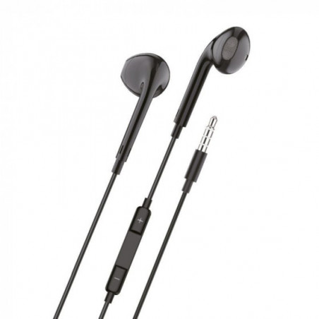 Auriculares Intrauditivos Tech One Tech earTECH TEC1002 con Micrófono Jack 3.5 Negros