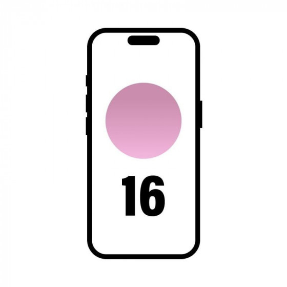 Smartphone Apple iPhone 16 256GB 6.1' 5G Rosa