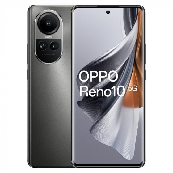 Smartphone Oppo Reno 10 8GB 256GB 6.7' 5G Gris Plateado