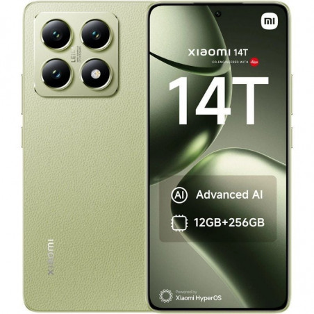 Smartphone Xiaomi 14T 12GB 256GB 6.67' 5G Verde