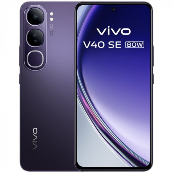 Smartphone Vivo V40 SE 80W 8GB 256GB 6.67' 5G Negro