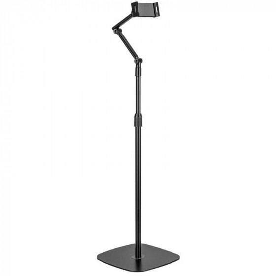Soporte de Suelo Giratorio Inclinable Nivelable Rotable Aisens MSF3P-301 para Tablet 4.7-12.9'