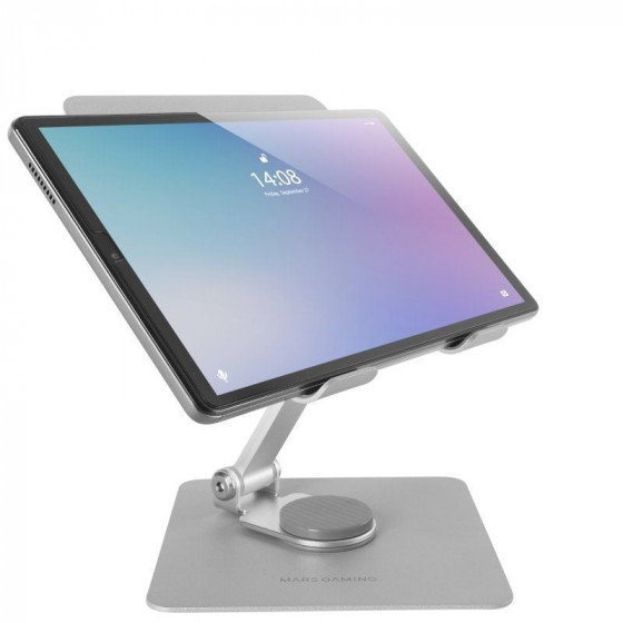 Soporte para TabletsConvertibles Mars Gaming MA-RST hasta 13' Gris Plateado