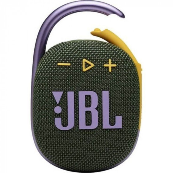 Altavoz con Bluetooth JBL Clip 4 5W 1.0 Verde