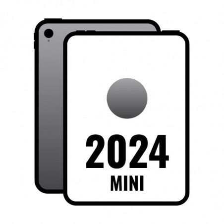 iPad Mini 8.3' 2024 7th WiFi A17 Pro 128GB Gris Espacial- MXN63TYA