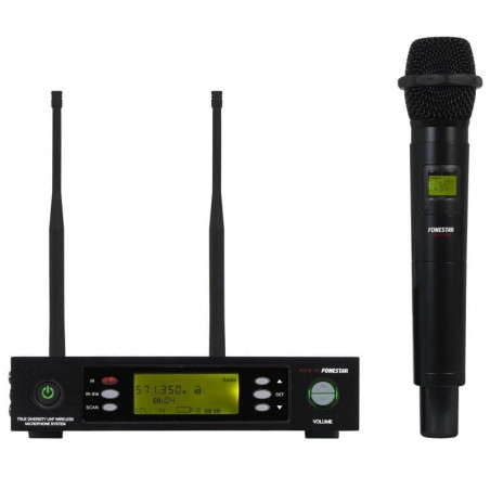 Micrófono Inalámbrico de Mano UHF MSH-887-570 Incluye Receptor