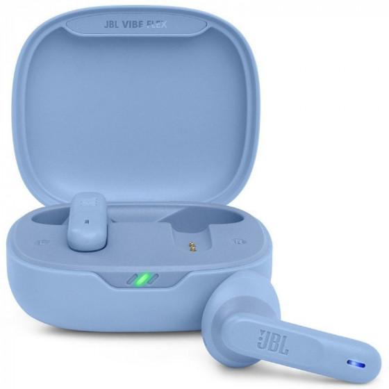 Auriculares Bluetooth JBL Vibe Flex con estuche de carga Autonomía 8h Azul