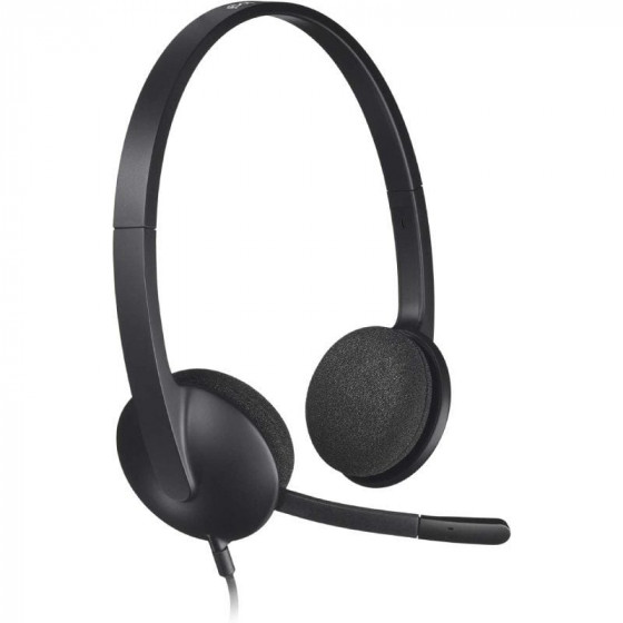 Auriculares Logitech H340 con Micrófono USB Negros