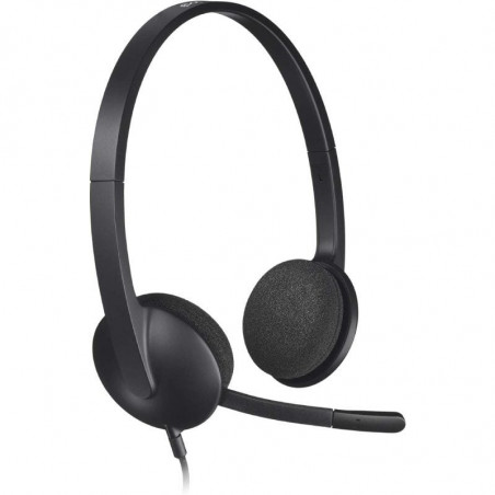 Auriculares Logitech H340 con Micrófono USB Negros