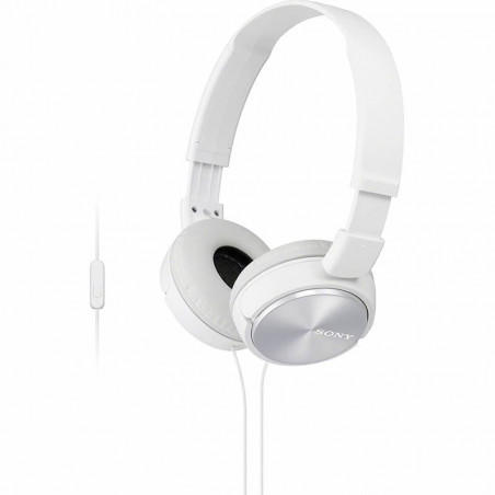 Auriculares Sony MDRZX310APW con Micrófono Jack 3.5 Blancos