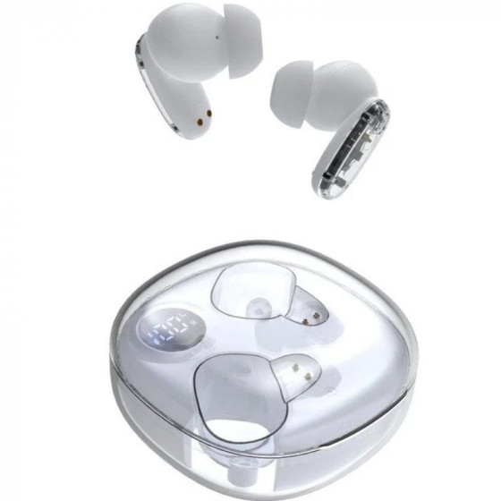 Auriculares Bluetooth Mars Gaming MHIB2 con estuche de carga Autonomía 7h Blancos