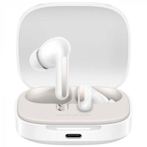 Auriculares Bluetooth Xiaomi Redmi Buds 6 con estuche de carga Autonomía 10h Blancos