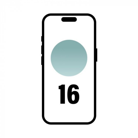 Smartphone Apple iPhone 16 256GB 6.1' 5G Verde Azulado