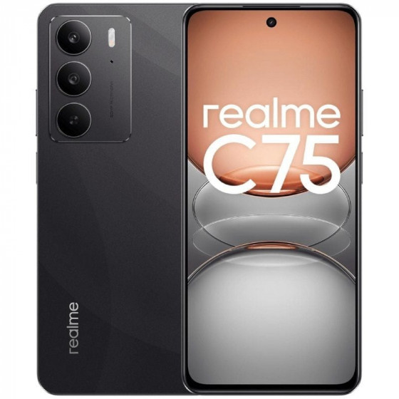 Smartphone Realme C75 8GB 256GB 6.72' Negro