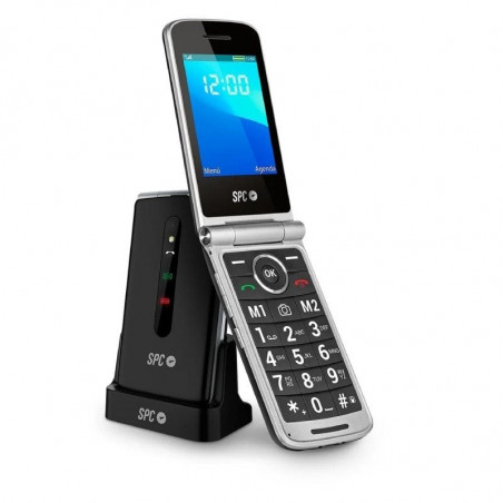 Teléfono Móvil SPC Prince 4G para Personas Mayores Negro