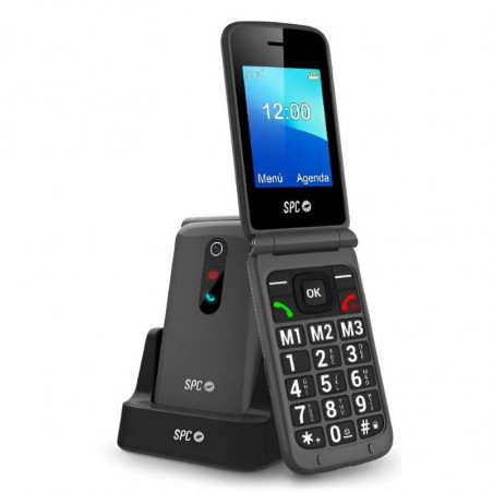 Teléfono Móvil SPC Stella 3 para Personas Mayores 4G Negro