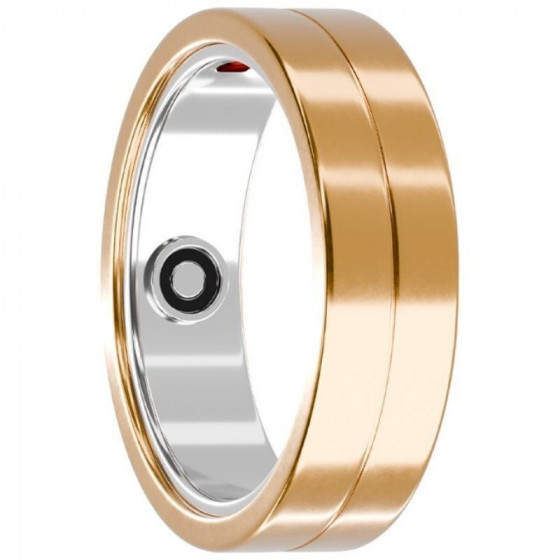 Anillo Inteligente Maxcom MR100 Talla 960 Ø19.1mm Notificaciones Frecuencia Cardíaca Oro