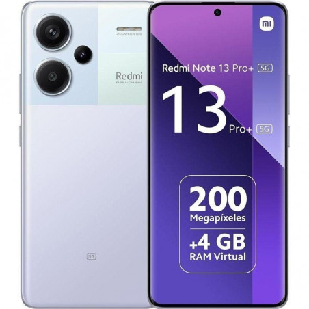 Smartphone Xiaomi Redmi Note 13 Pro+ NFC 12GB 512GB 6.67' 5G Púrpura