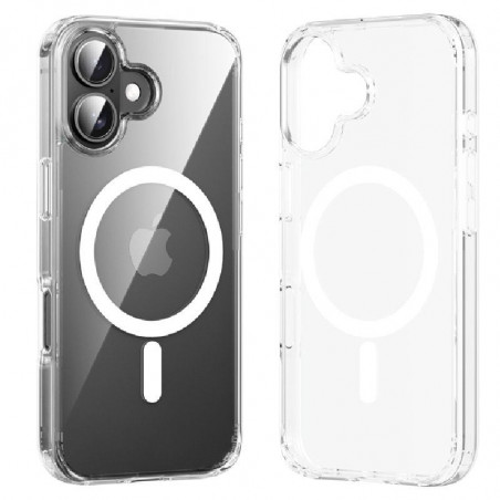 Funda Dura con Magsafe Vention KUGT0-10 Compatible con iPhone 16 Transparente