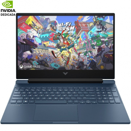 Portátil Gaming HP Victus 15-FA2031NS Intel Core i5-13420H 16GB 512GB SSD GeForce RTX 3050 15.6' Sin Sistema Operativo