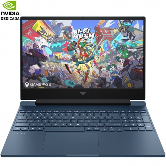 Portátil Gaming HP Victus 15-FA2035NS Intel Core i7-13620H 32GB 512GB SSD GeForce RTX 4050 15.6' Sin Sistema Operativo