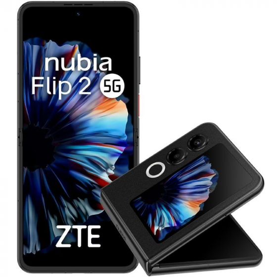 Smartphone ZTE Nubia Flip 2 8GB 256GB 6.9' 5G Negro