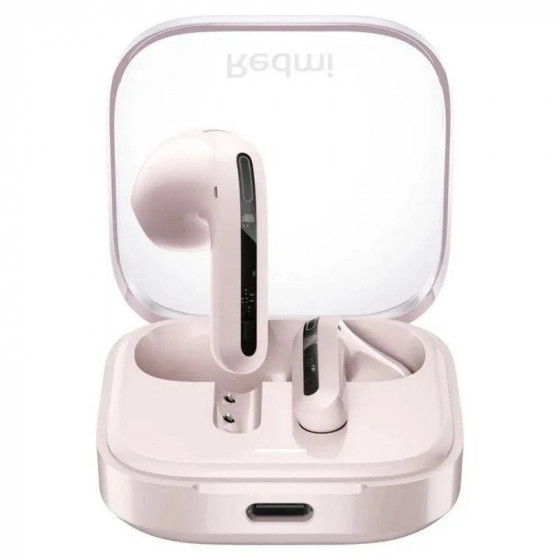 Auriculares Bluetooth Xiaomi Redmi Buds 6 Active con estuche de carga Autonomía 6h Rosas