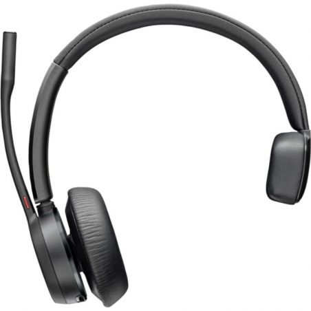 Auricular Inalámbrico Poly Voyager 4310 para Microsoft Teams + Adaptador BT700 con Micrófono Bluetooth Negro