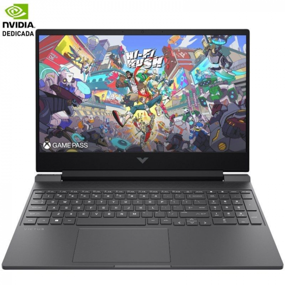 Portátil Gaming HP Victus 15-FA2707NS Intel Core i5-13420H 32GB 1TB SSD GeForce RTX 4050 15.6' Sin Sistema Operativo