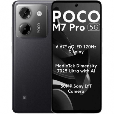 Smartphone Xiaomi POCO M7 Pro 8GB 256GB 6.67' 5G Negro