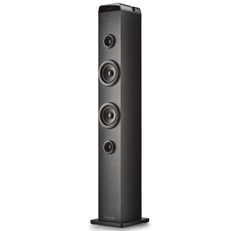 Torre de Sonido con Bluetooth NGS SKY CHARM PRO 50W 2.0 Negra