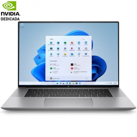 Portátil Workstation HP ZBook Studio G11 Intel Core Ultra 7-155H 32GB 1TB SSD RTX 1000 Ada 16' Win11 Pro