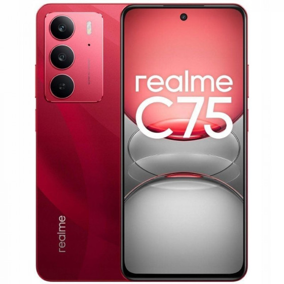 Smartphone Realme C75 8GB 256GB 6.72' Rojo