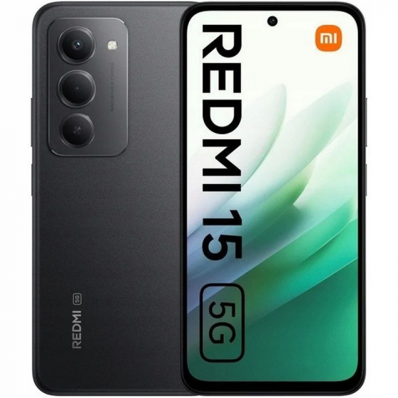 Smartphone Xiaomi Redmi 15 8GB 256GB 6.9' 5G Negro