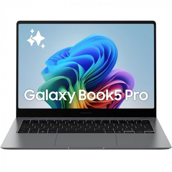 Portátil Samsung Galaxy Book5 Pro Intel Core Ultra 7-256V 16GB 512GB SSD 14' Tactil Win11 Pro