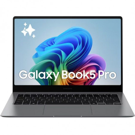 Portátil Samsung Galaxy Book5 Pro Intel Core Ultra 7-256V 16GB 512GB SSD 14' Tactil Win11 Pro