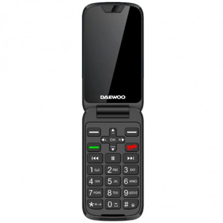 Teléfono Móvil Daewoo DW8005 para Personas Mayores 4G Negro