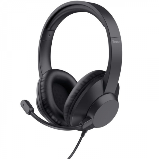 Auriculares Trust Ayda Max con Micrófono Jack 3.5 Negros