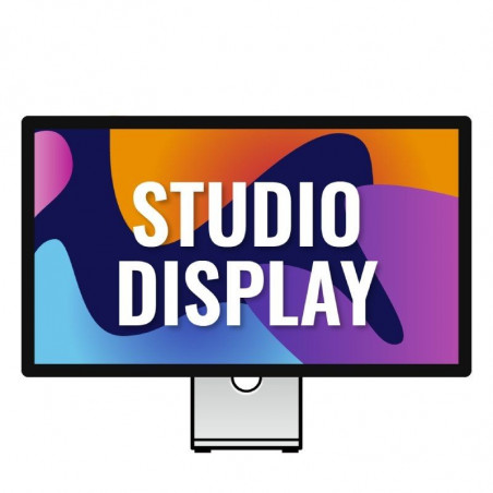 Apple Studio Display 27' Cristal Nanotexturizado Soporte con Altura e Inclinacion Ajustables 2025