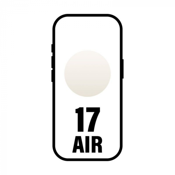 Smartphone Apple iPhone Air 1TB 6.5' 5G Dorado Claro