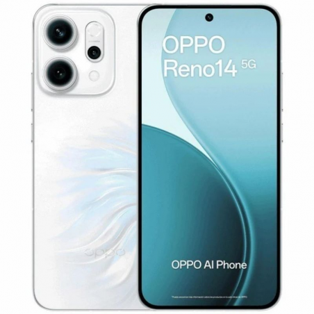 Smartphone Oppo Reno 14 12GB 512GB 6.59' 5G Blanco