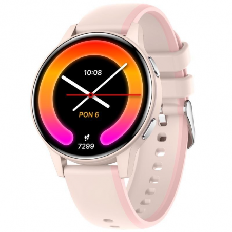 Forever Smartwatch IGo Watch 4 JW-600 Notificaciones Frecuencia Cardiaca Rosa